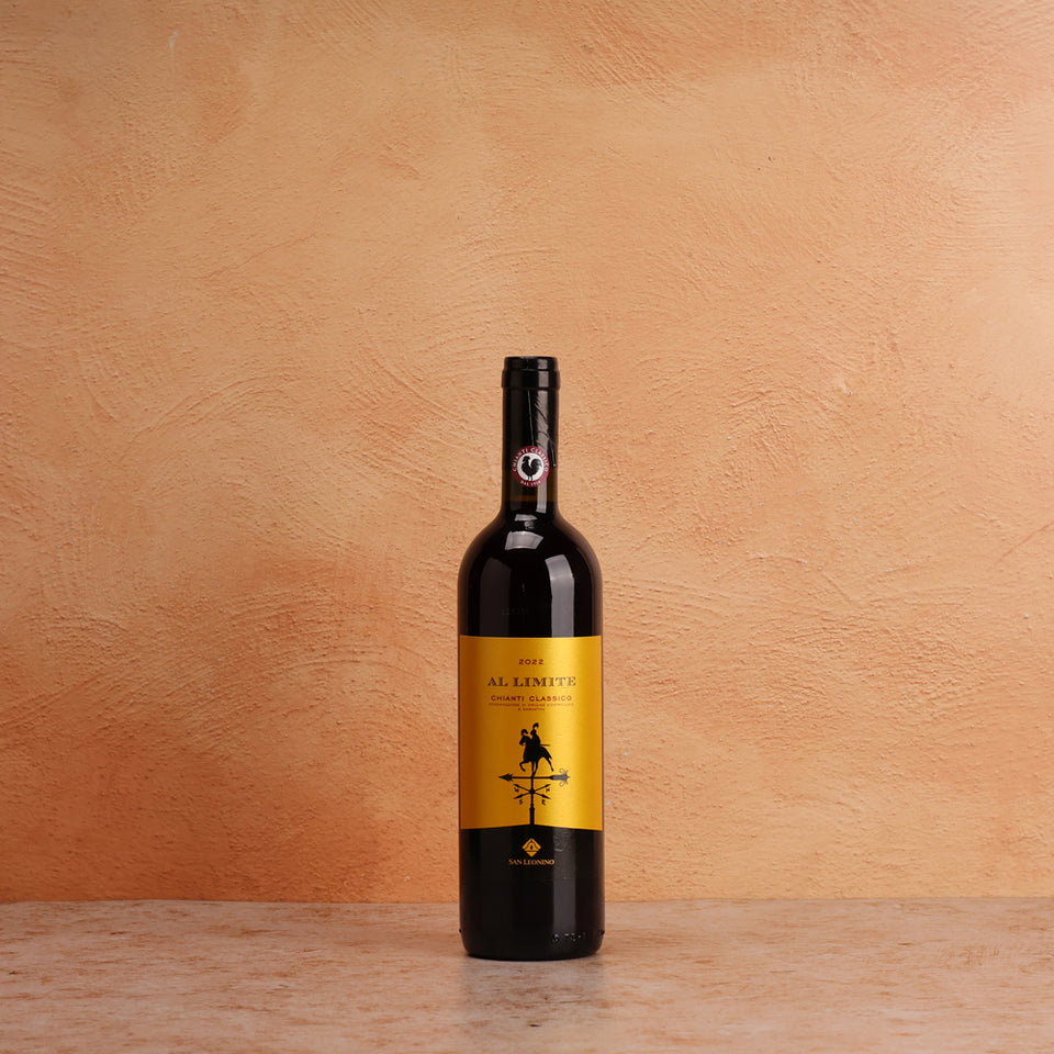 A bottle of San Leonino Al limite Chianti Classico 2022 750ml Red Wine