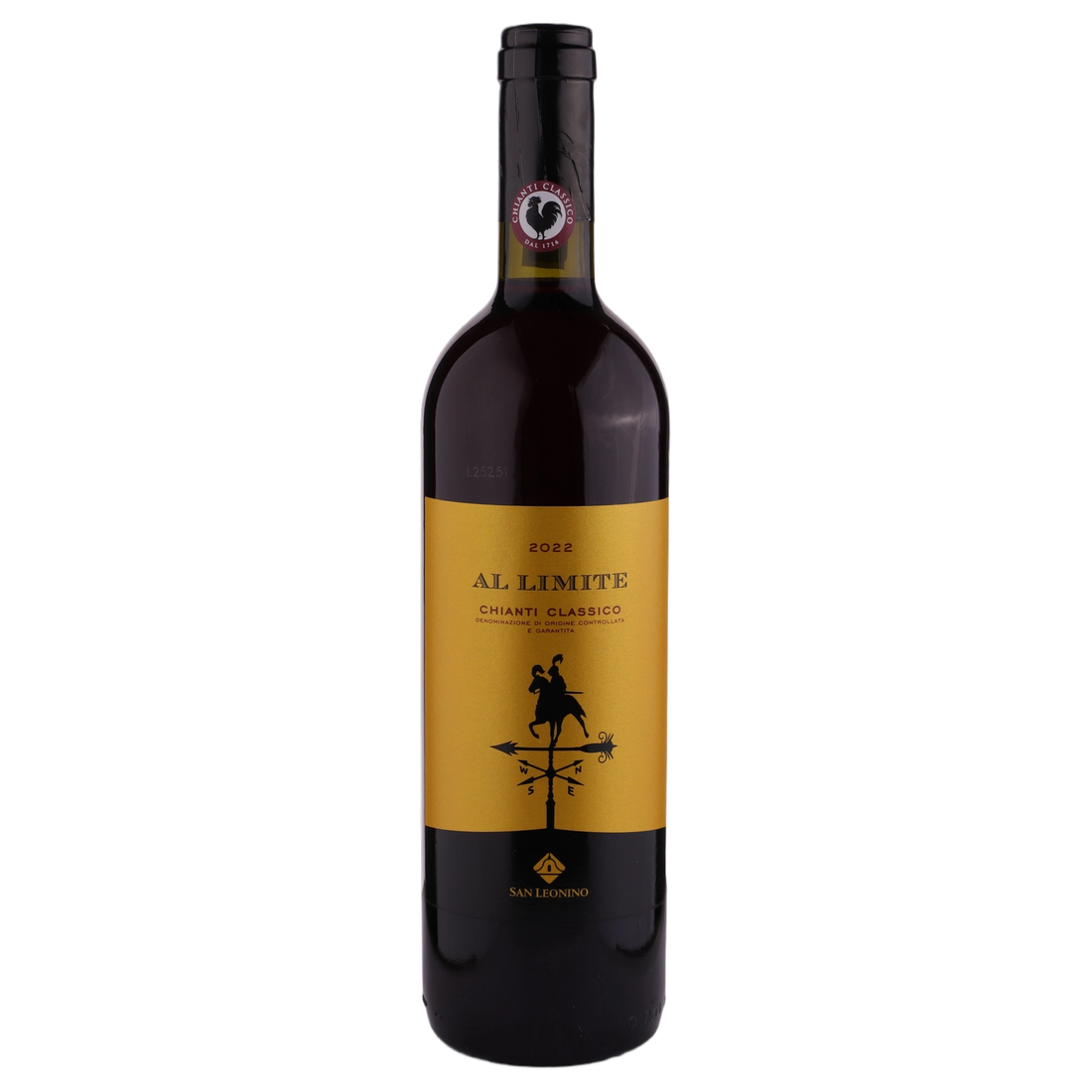 A bottle of San Leonino Al limite Chianti Classico 2022 750ml Red Wine