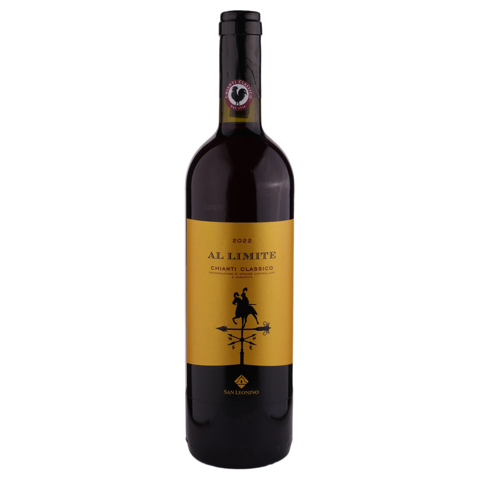 A bottle of San Leonino Al limite Chianti Classico 2022 750ml Red Wine