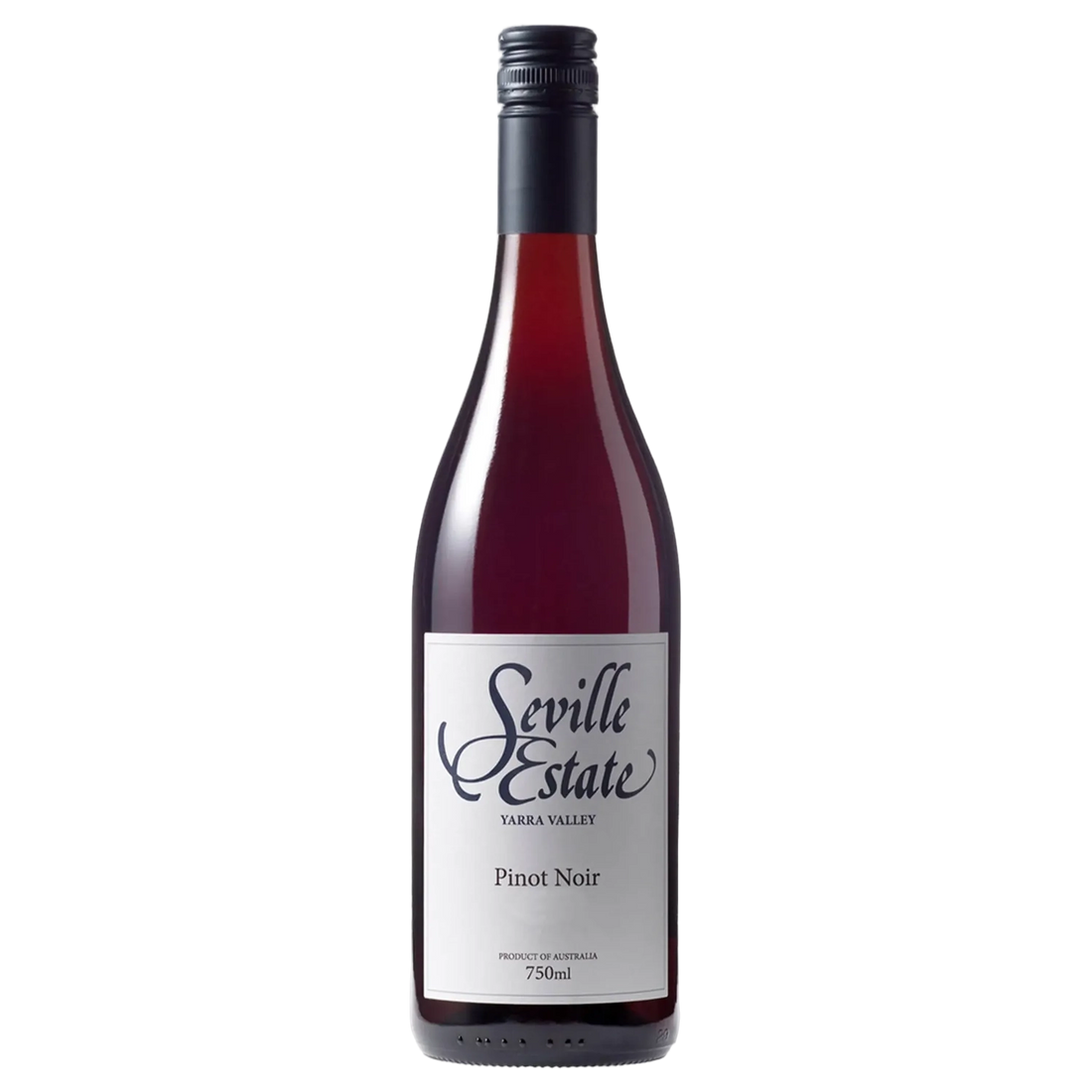 A bottle of Seville Estate "The Estate" Pinot Noir 2021 750ml Red Wine