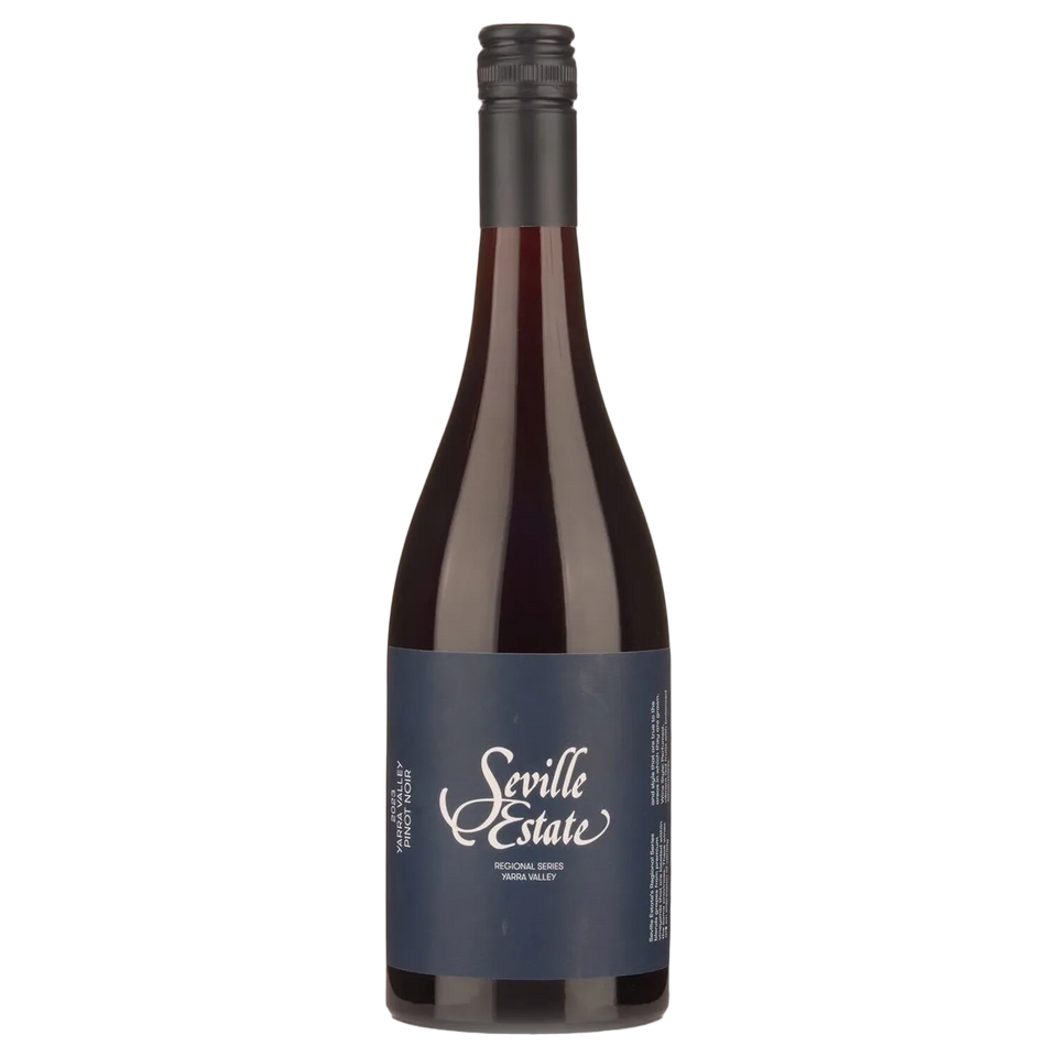 A bottle of Seville Estate "Yarra" Pinot Noir 2023 750ml Red Wine