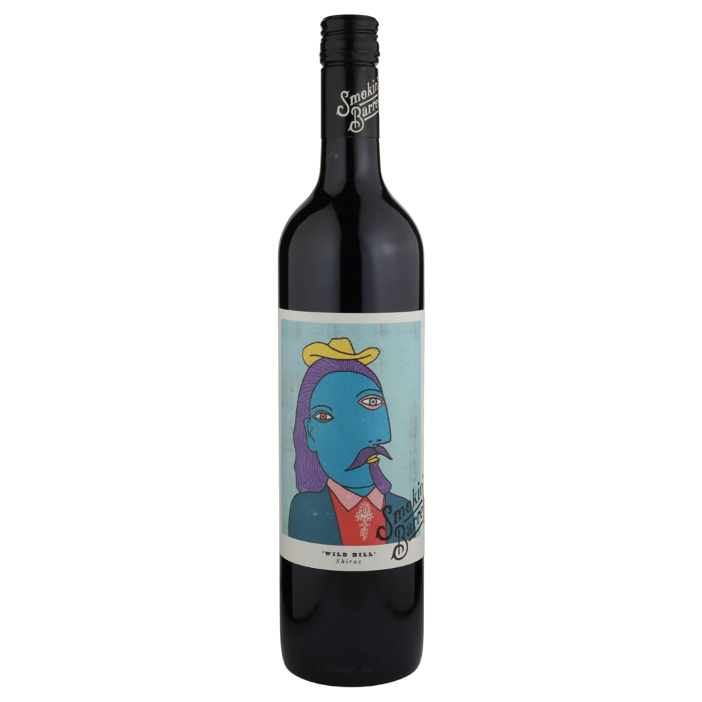 A bottle of Smokin Barrels Shiraz 2024 750ml Red Wine