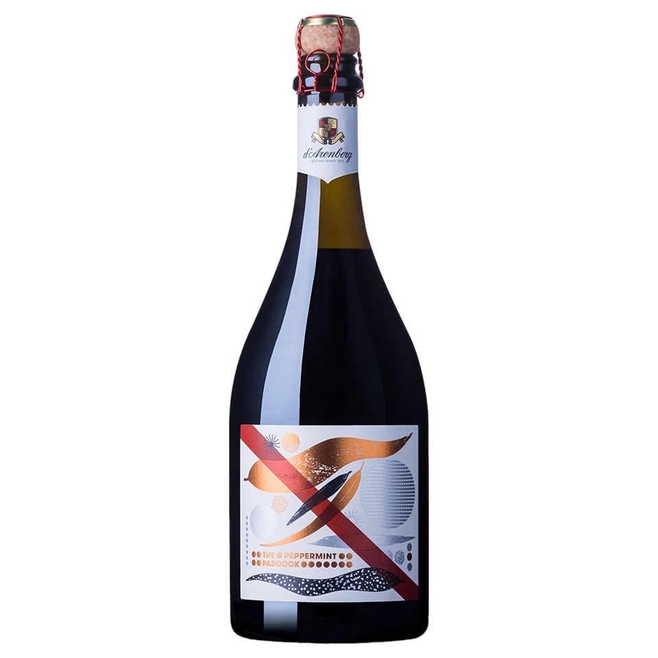 A bottle of d’Arenberg The Peppermint Paddock Sparkling Red NV 750ml Sparkling Wine