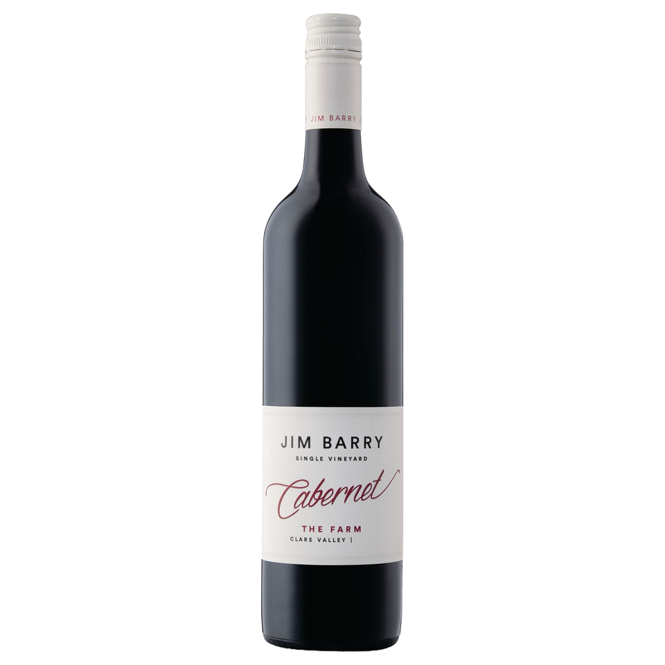 A bottle of Jim Barry Single Vineyard The Farm Cabernet Sauvignon 2023 750ml Red Wine