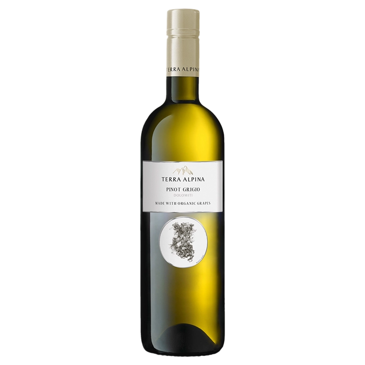 A bottle of Alois Lageder Terra Alpina Pinot Grigio Dolomiti 2025 750ml White Wine