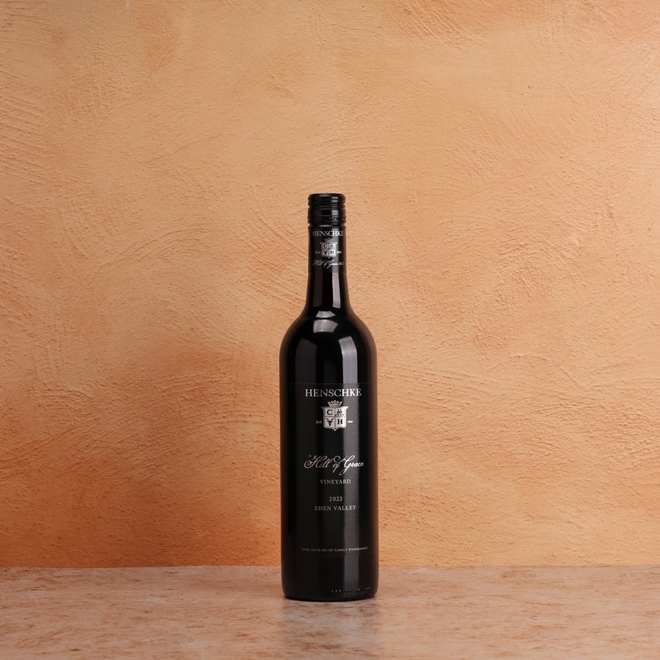 A bottle of Henschke Hill Of Grace 2022 750ml Red Wine