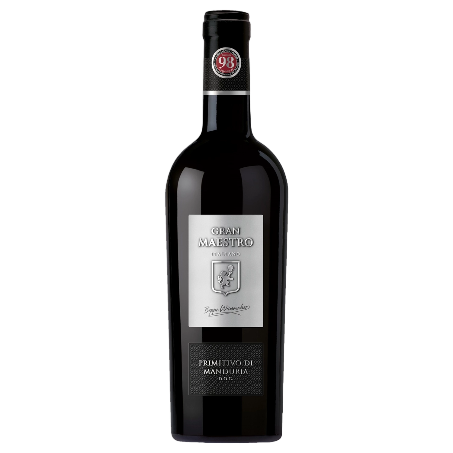 A bottle of Cielo Gran Maestro Primitivo Di Manduria 2025 750ml Red Wine
