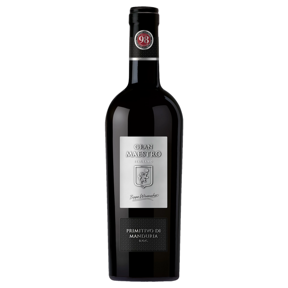 A bottle of Cielo Gran Maestro Primitivo Di Manduria 2025 750ml Red Wine