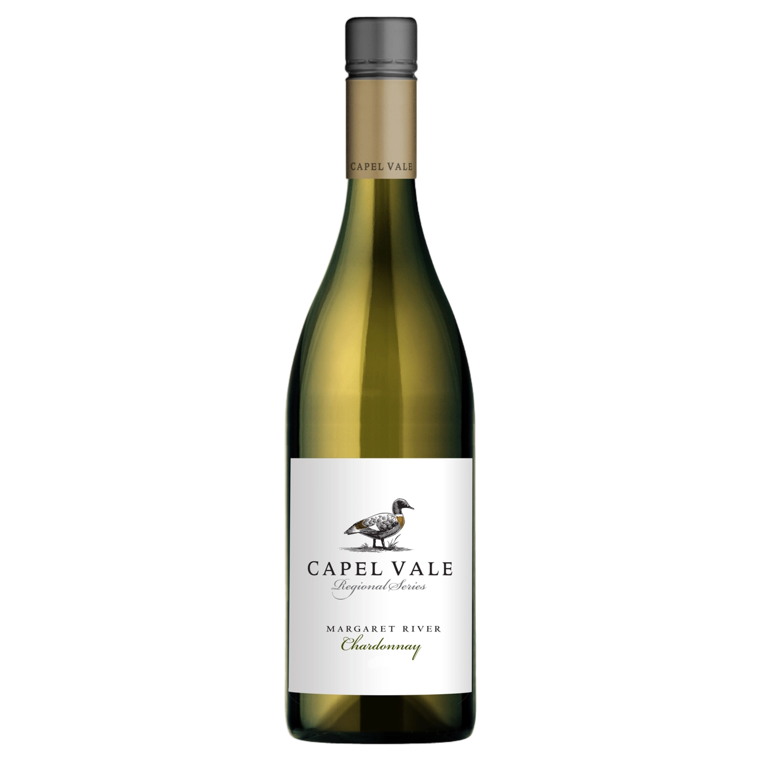 A bottle of Capel Vale Regional Chardonnay 2023 750ml White Wine
