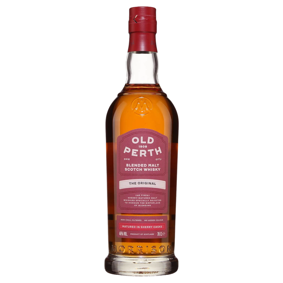 A bottle of Old Perth 'The Original' Blended Malt Scotch Whisky 700ml