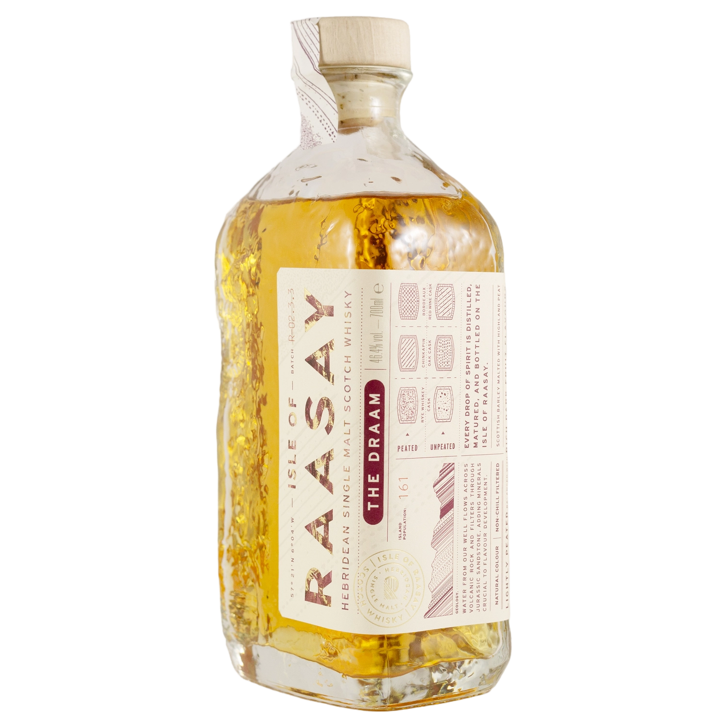 A bottle of Isle of Raasay "The Draam" Single Malt Whisky 700ml