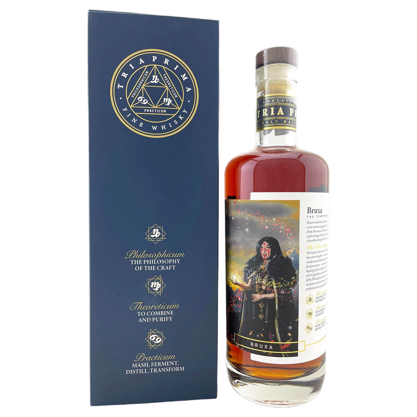 A bottle of Tria Prima Bruxa Batch 2 700ml