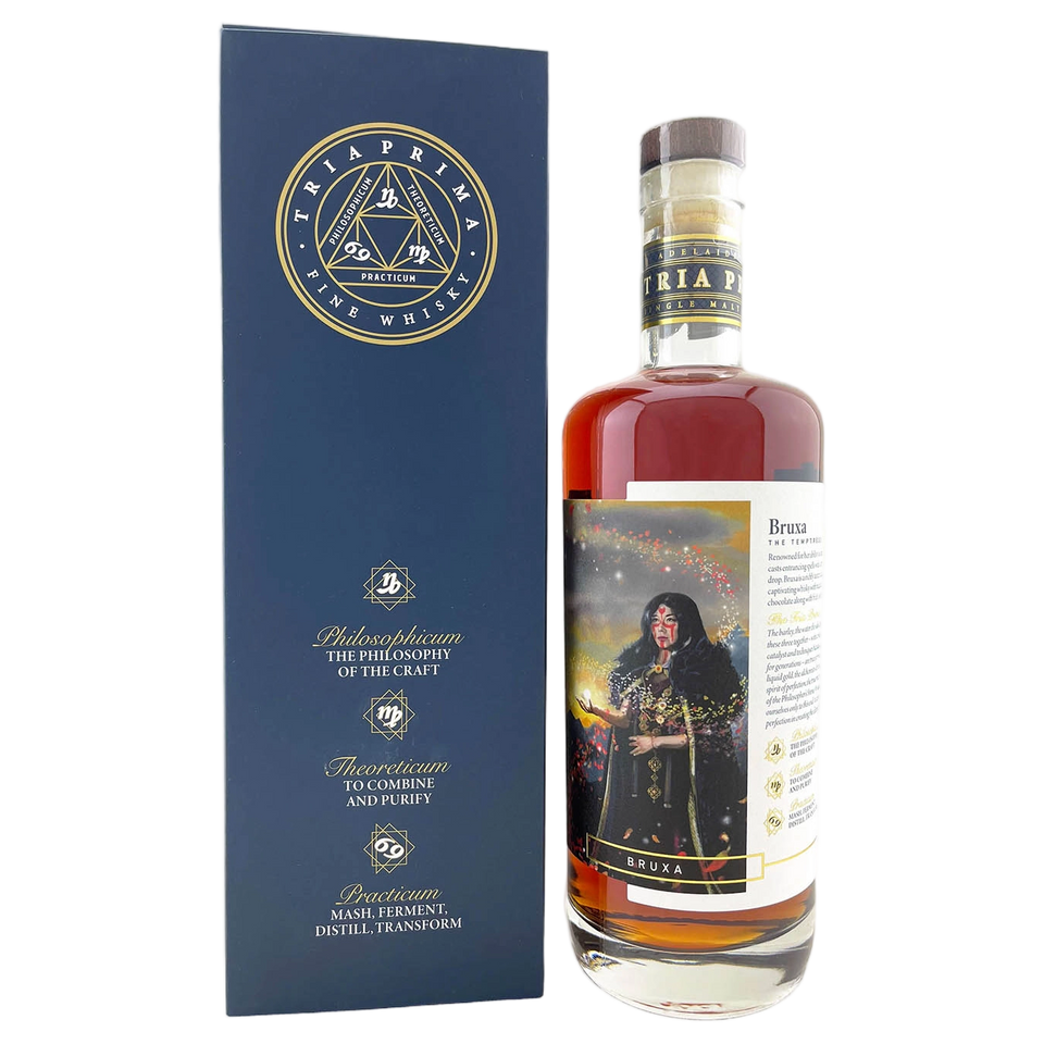 A bottle of Tria Prima Bruxa Batch 2 700ml