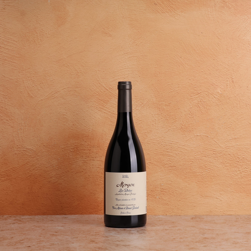 A bottle of Domaine Daniel Bouland Morgon Delys Vignes de 1926 2024 750ml Red Wine