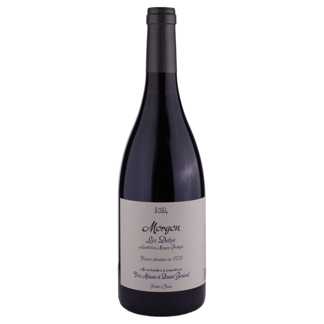 A bottle of Domaine Daniel Bouland Morgon Delys Vignes de 1926 2024 750ml Red Wine