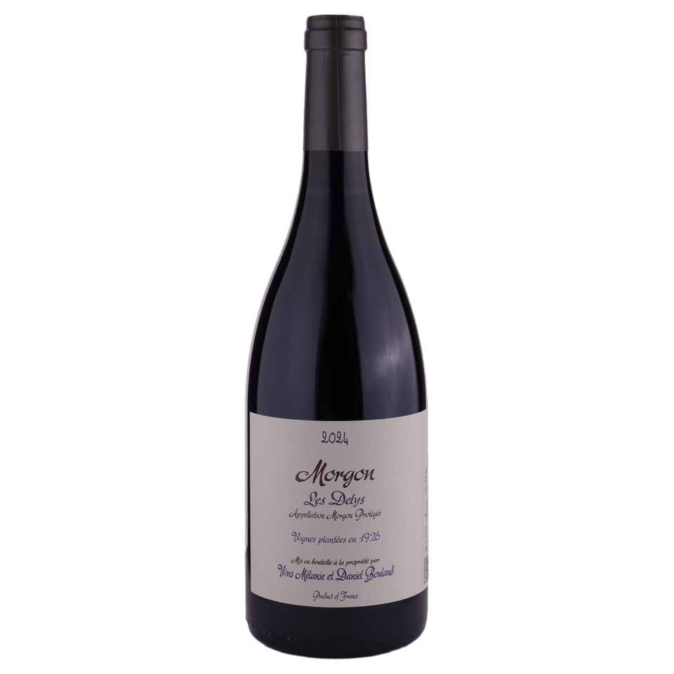 A bottle of Domaine Daniel Bouland Morgon Delys Vignes de 1926 2024 750ml Red Wine