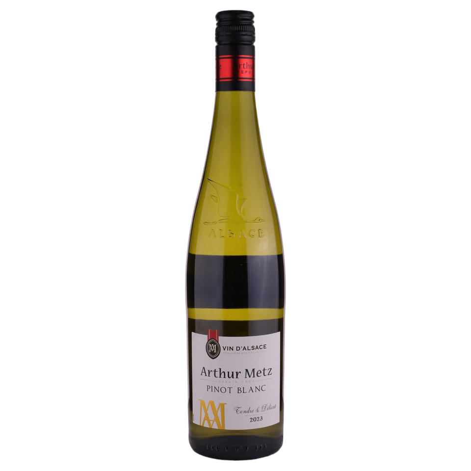 A bottle of Arthur Metz Pinot Blanc 2023 750ml White Wine