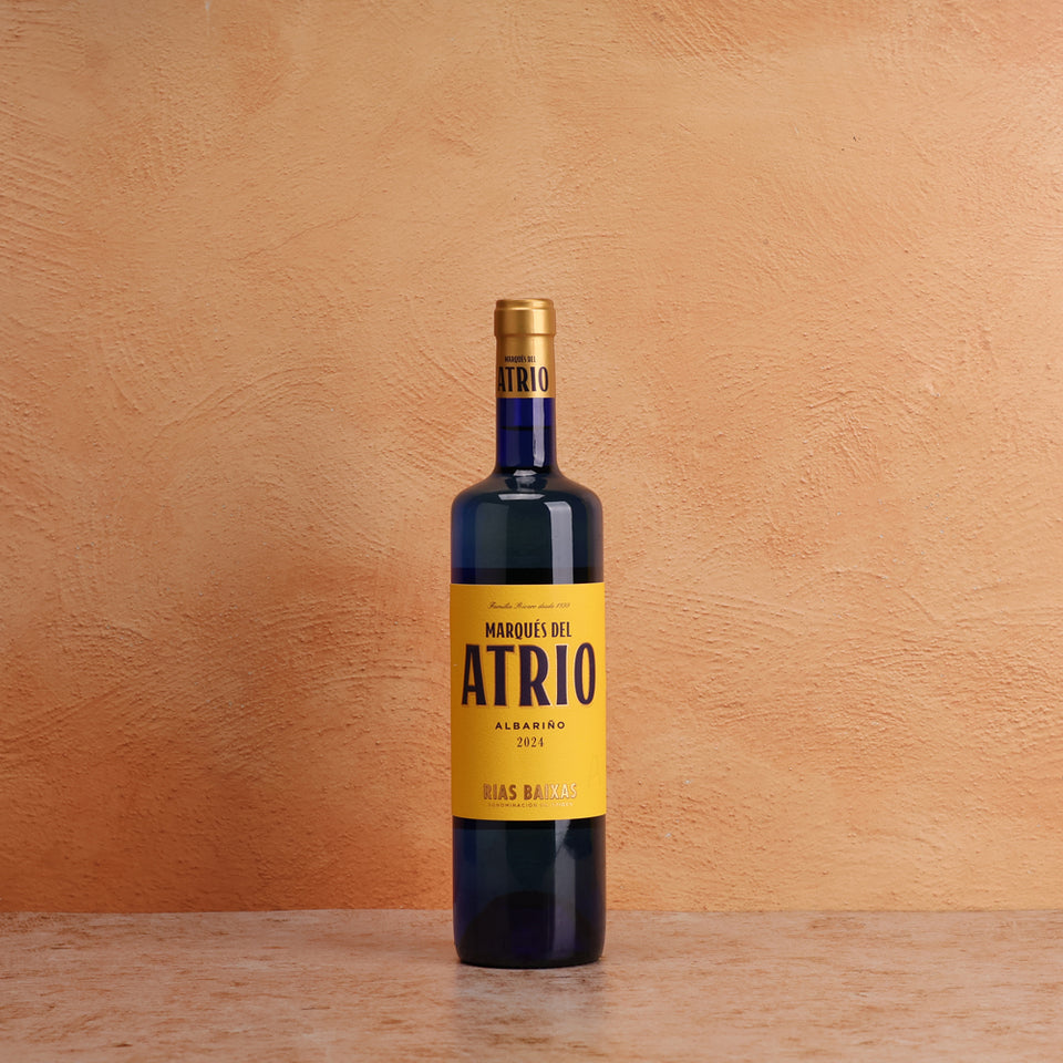 A bottle of Marques Del Atrio Albarino 2024 750ml White Wine