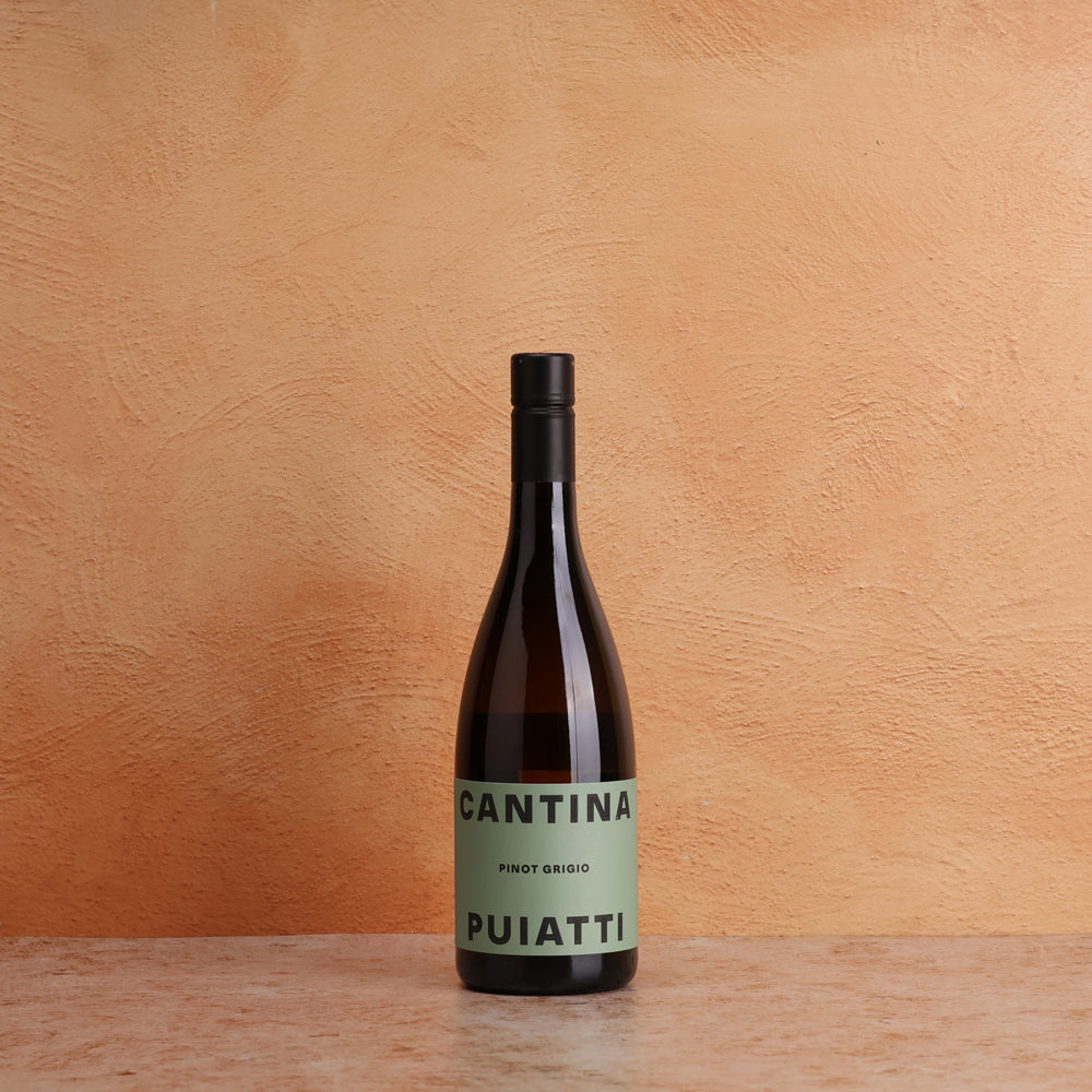 A bottle of Puiatti Pinot Grigio 2024 750ml White Wine