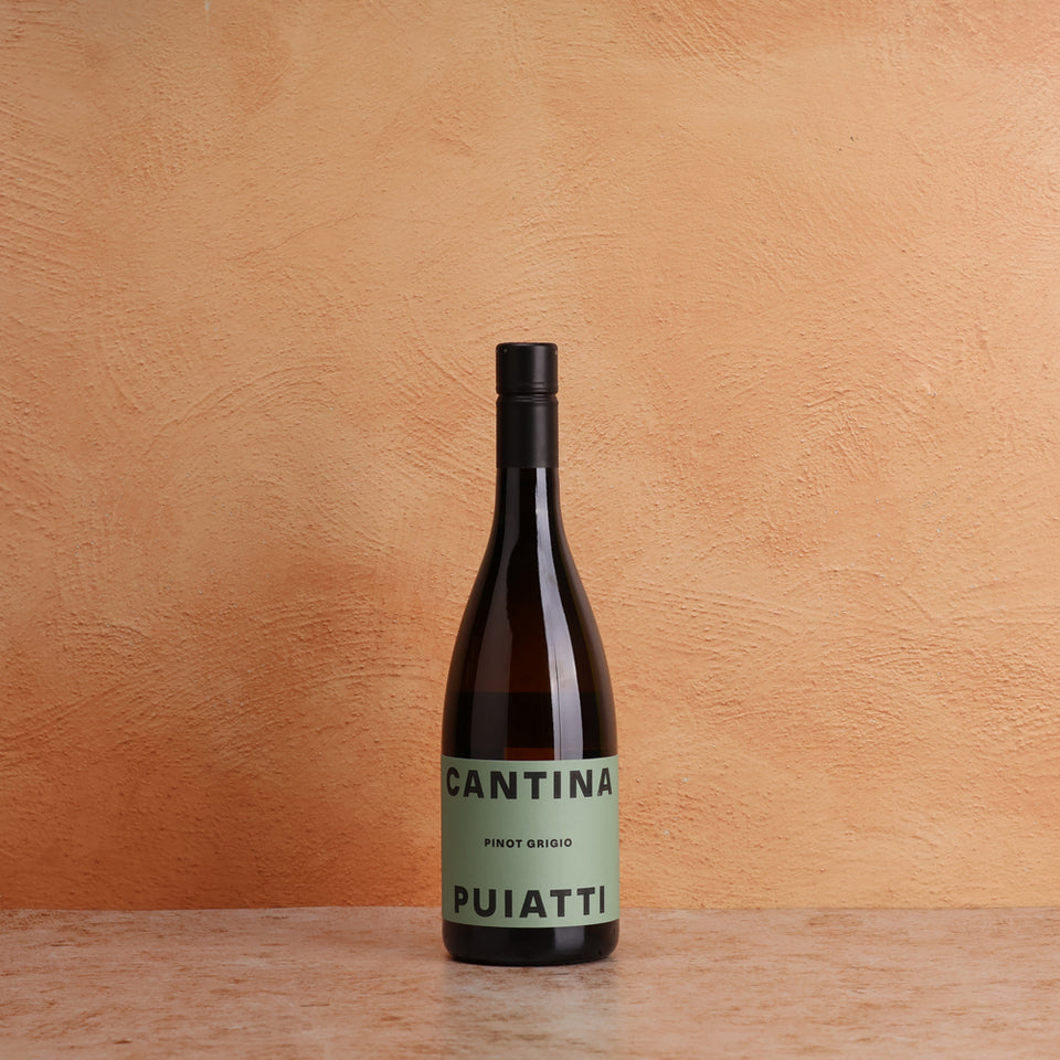 A bottle of Puiatti Pinot Grigio 2024 750ml White Wine