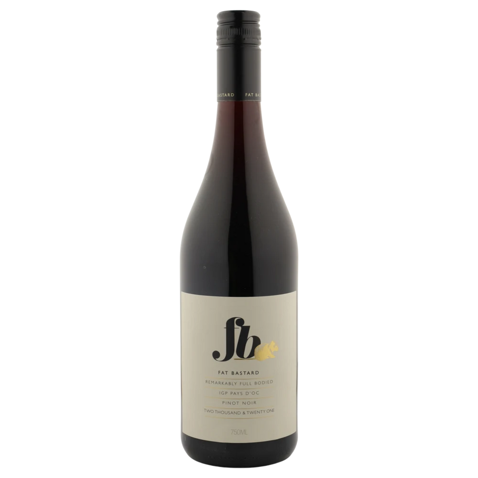 A bottle of Fat Bastard Pinot Noir 2025 750ml Red Wine