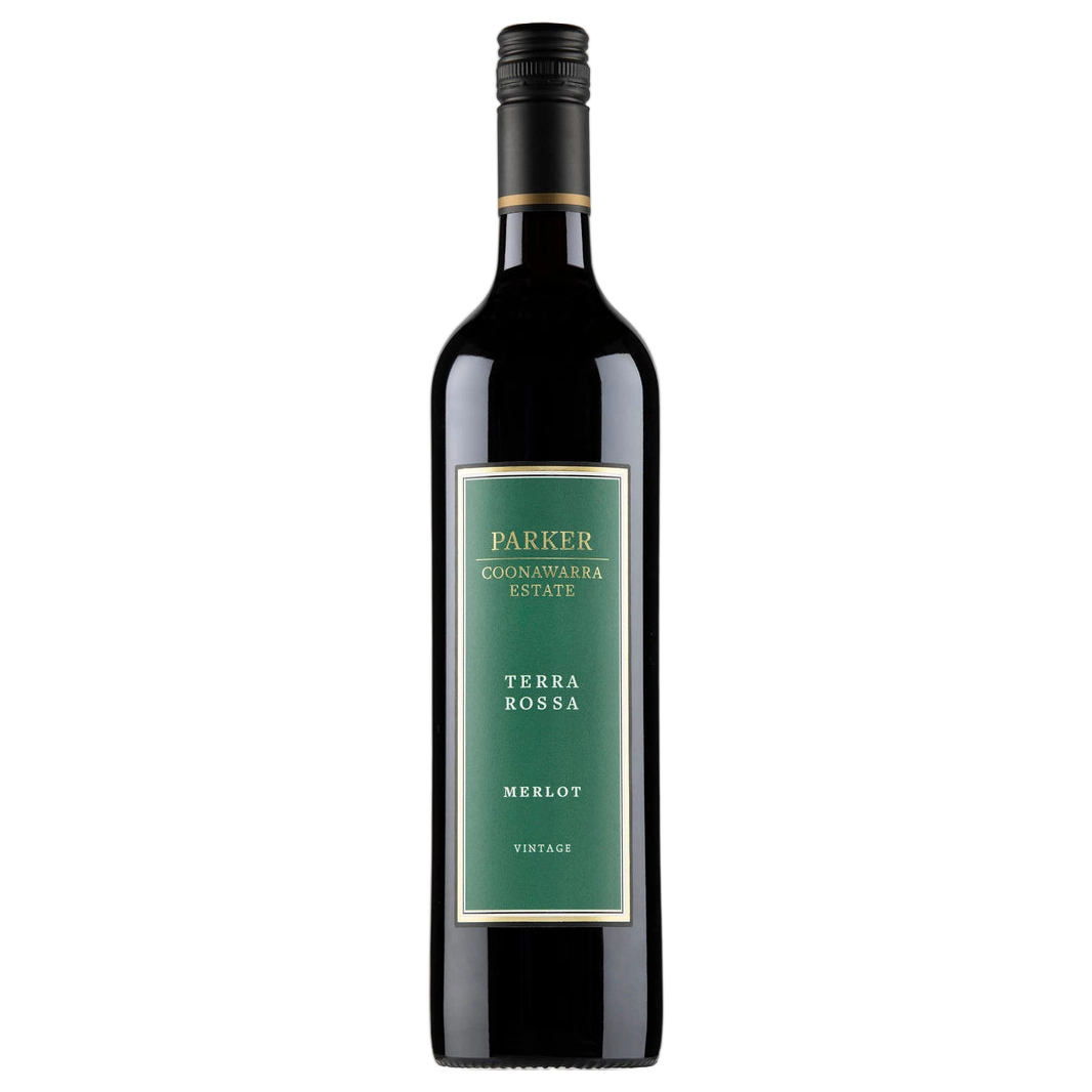 A bottle of Parker Estate Terra Rossa Merlot 2024 750ml Red Wine