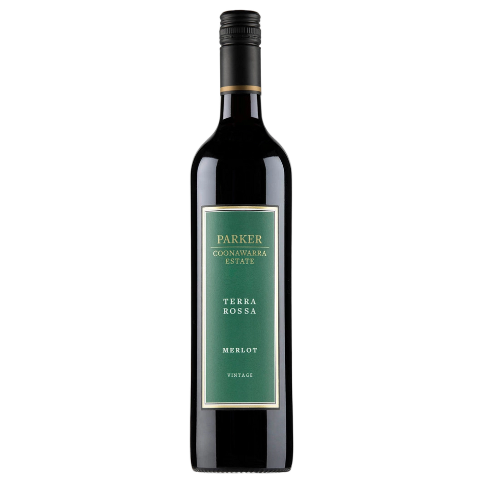 A bottle of Parker Estate Terra Rossa Merlot 2024 750ml Red Wine