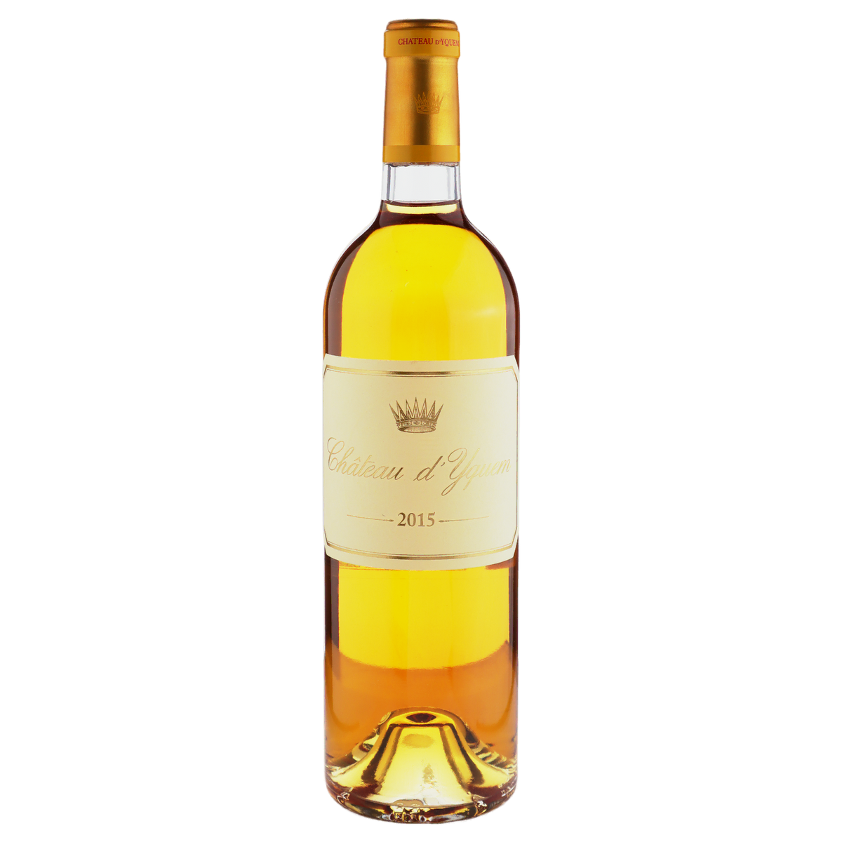 A bottle of 2015 Chateau D'Yquem 750ml White Wine