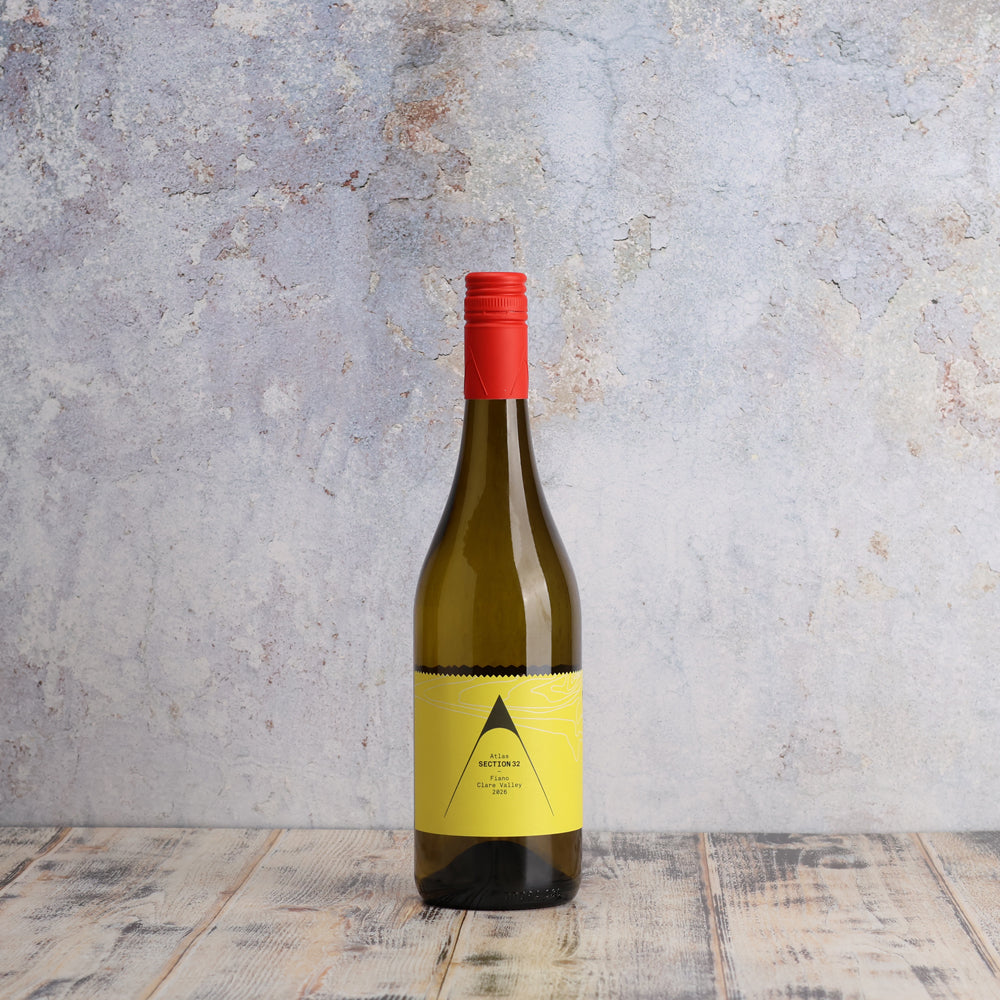 A bottle of Atlas Wines Section 32 Clare Valley Fiano 2026 750ml White Wine