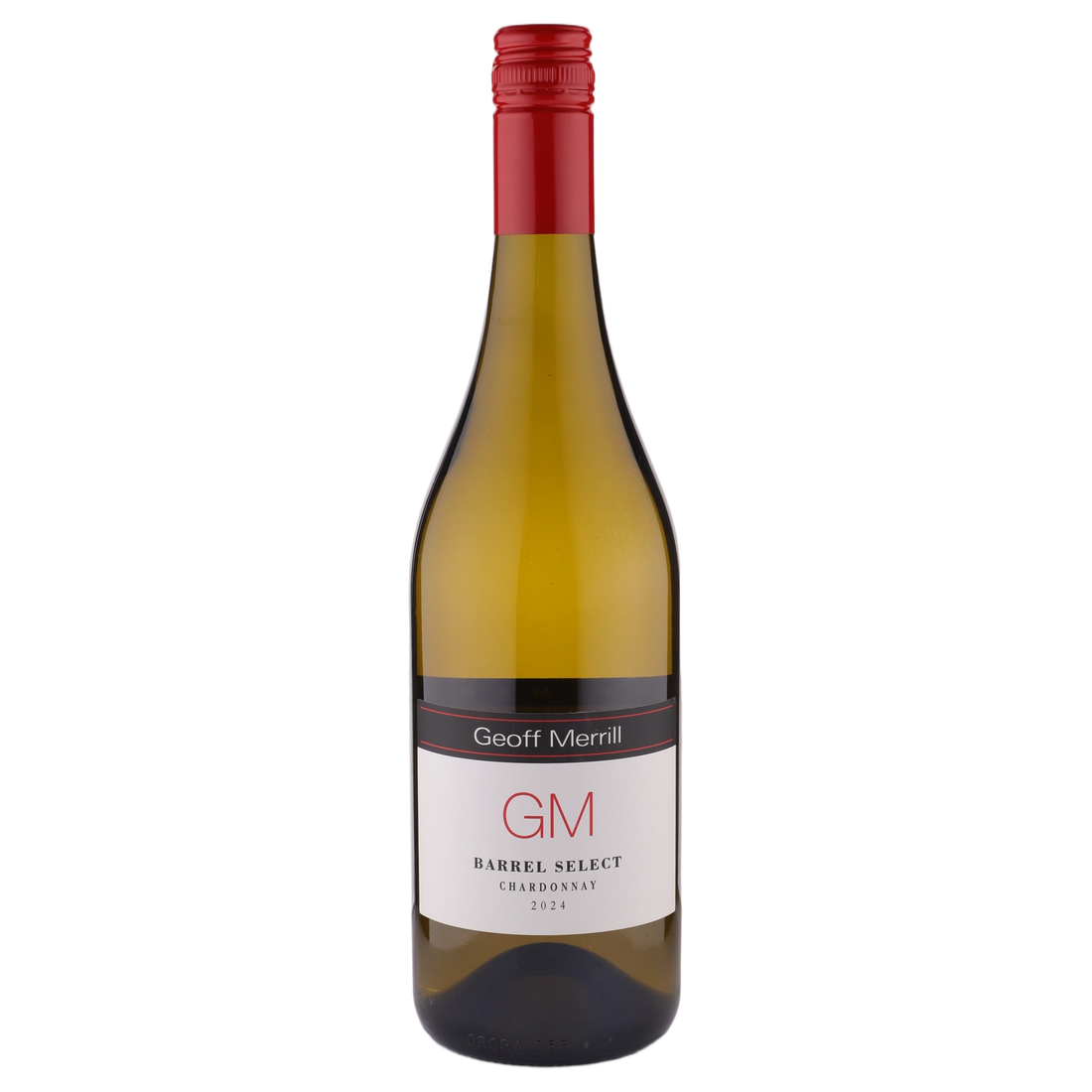 A bottle of Geoff Merrill Barrel Select Chardonnay 2024 750ml White Wine