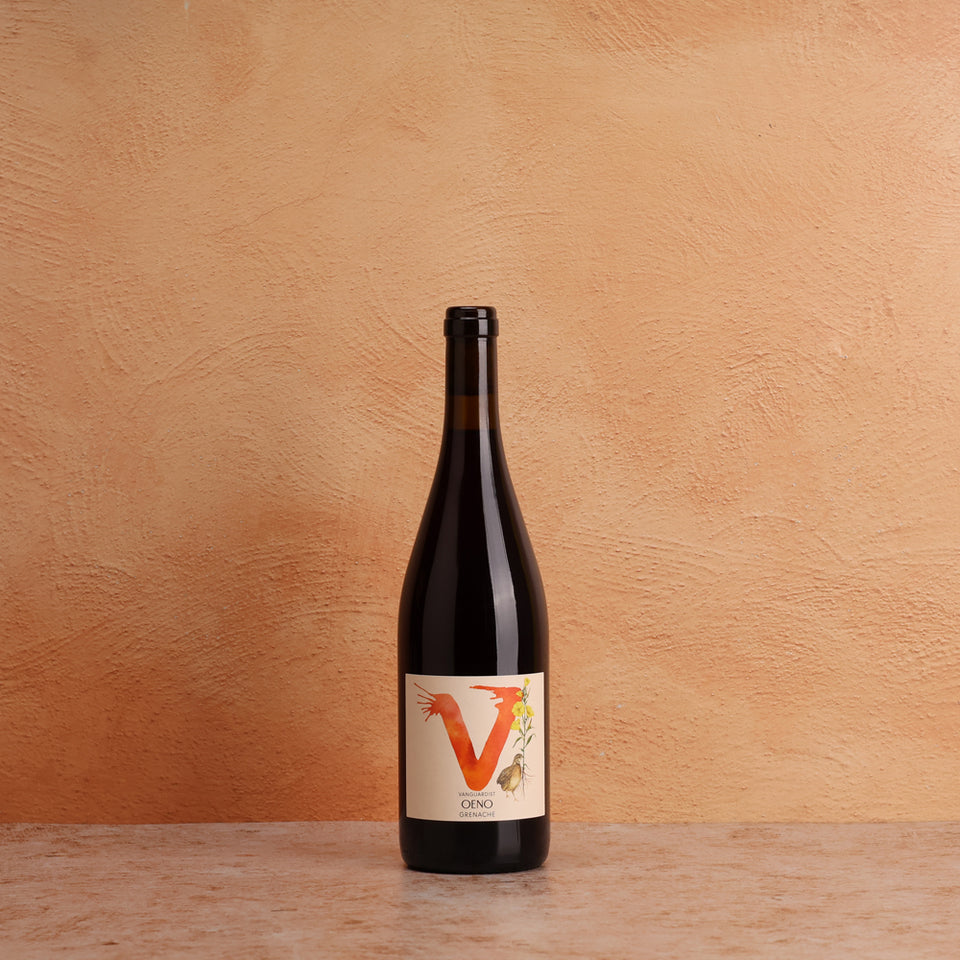 A bottle of Vanguardist Oeno Grenache 2024 750ml Red Wine