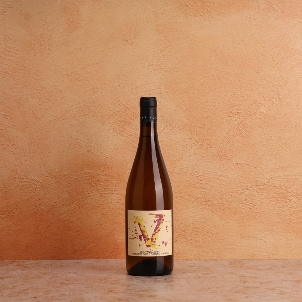 A bottle of Vanguardist V Grenache Gris/ Blanc 2025 750ml White Wine