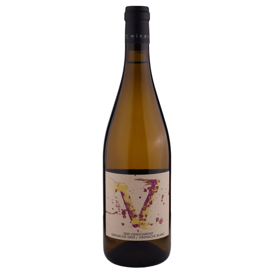 A bottle of Vanguardist V Grenache Gris/ Blanc 2025 750ml White Wine