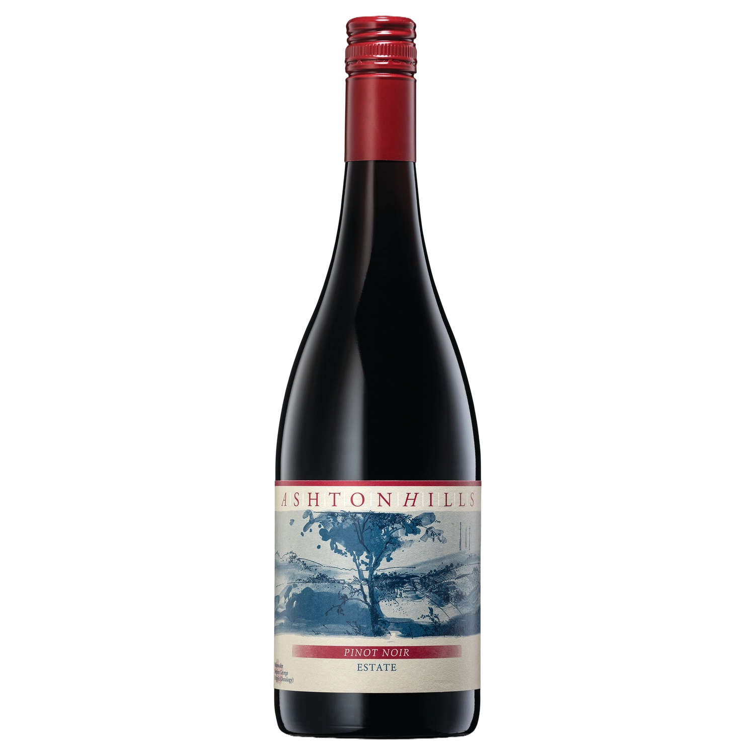 A bottle of Ashton Hills Estate Pinot Noir 2021 750ml Red Wine