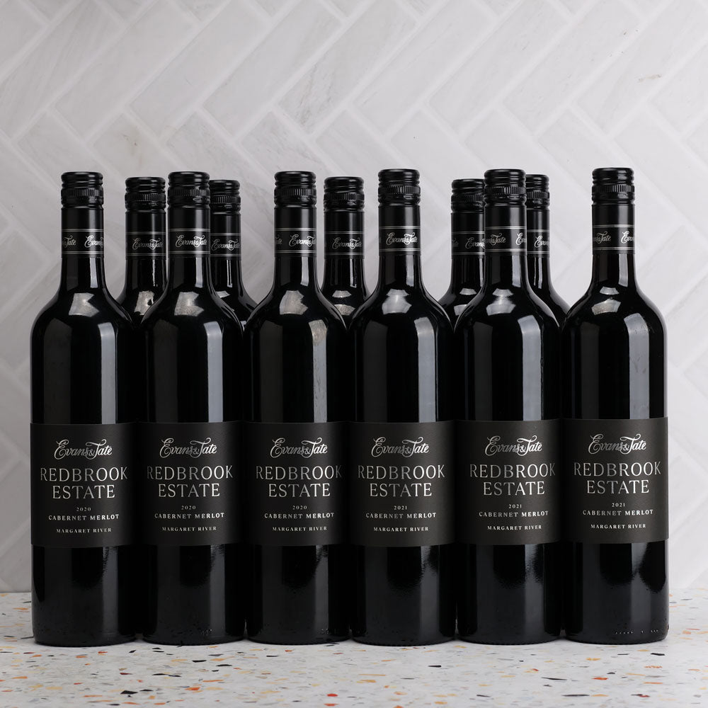 A collection of E&T Redbrook Cabernet Merlot Trophy winning 12 bottle Masterpack from The Wine Collective