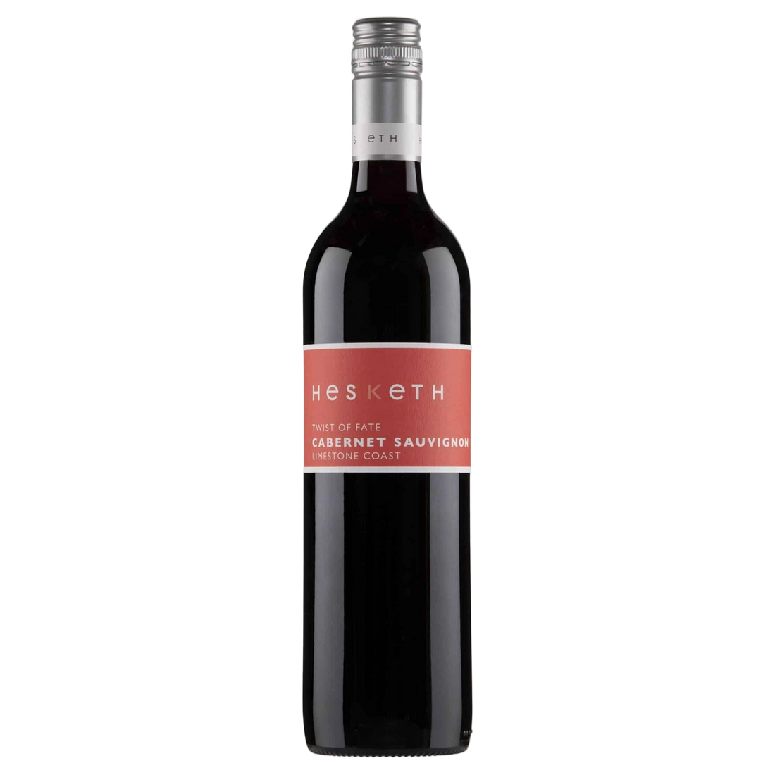 A bottle of Hesketh Twist of Fate Cabernet Sauvignon (Limestone Coast Series) 2023 750ml Red Wine