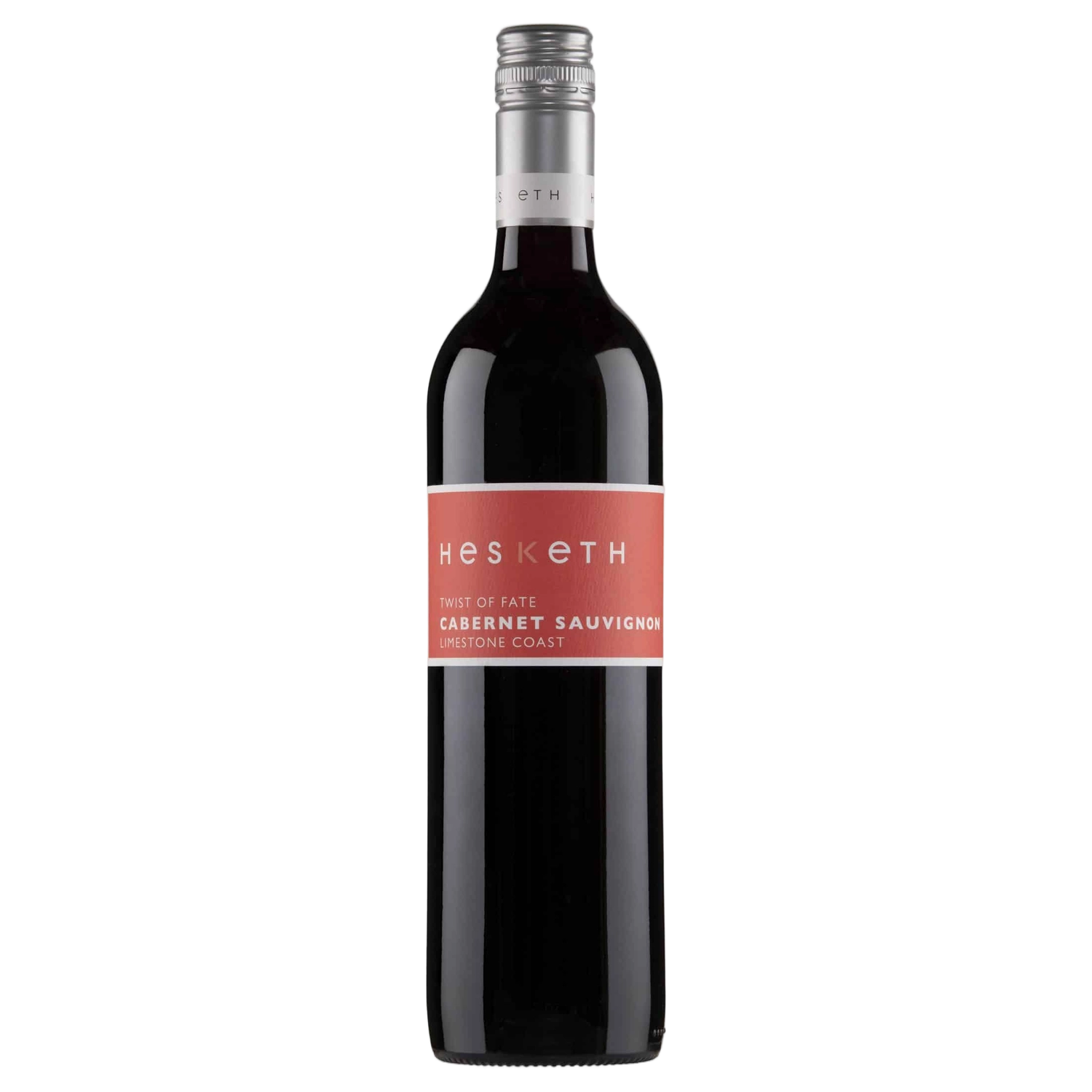 A bottle of Hesketh Twist of Fate Cabernet Sauvignon (Limestone Coast Series) 2023 750ml Red Wine