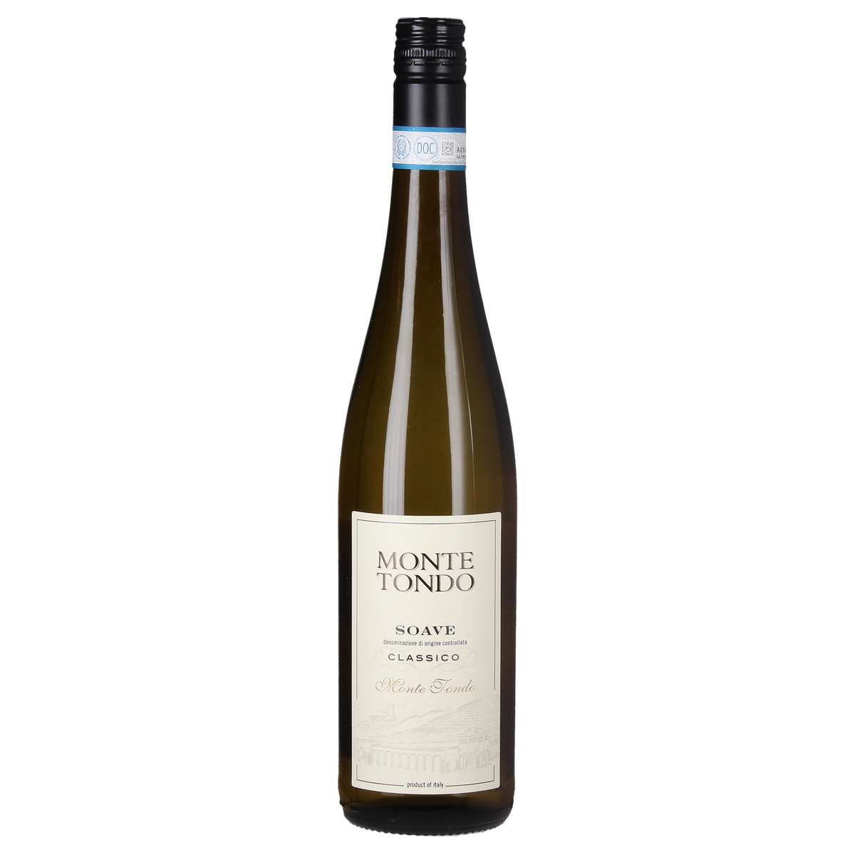 A bottle of Monte Tondo Montetondo Soave Classico Screwcap 2025 750ml White Wine
