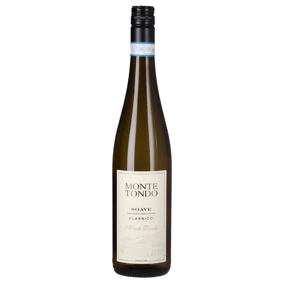 A bottle of Monte Tondo Montetondo Soave Classico Screwcap 2025 750ml White Wine