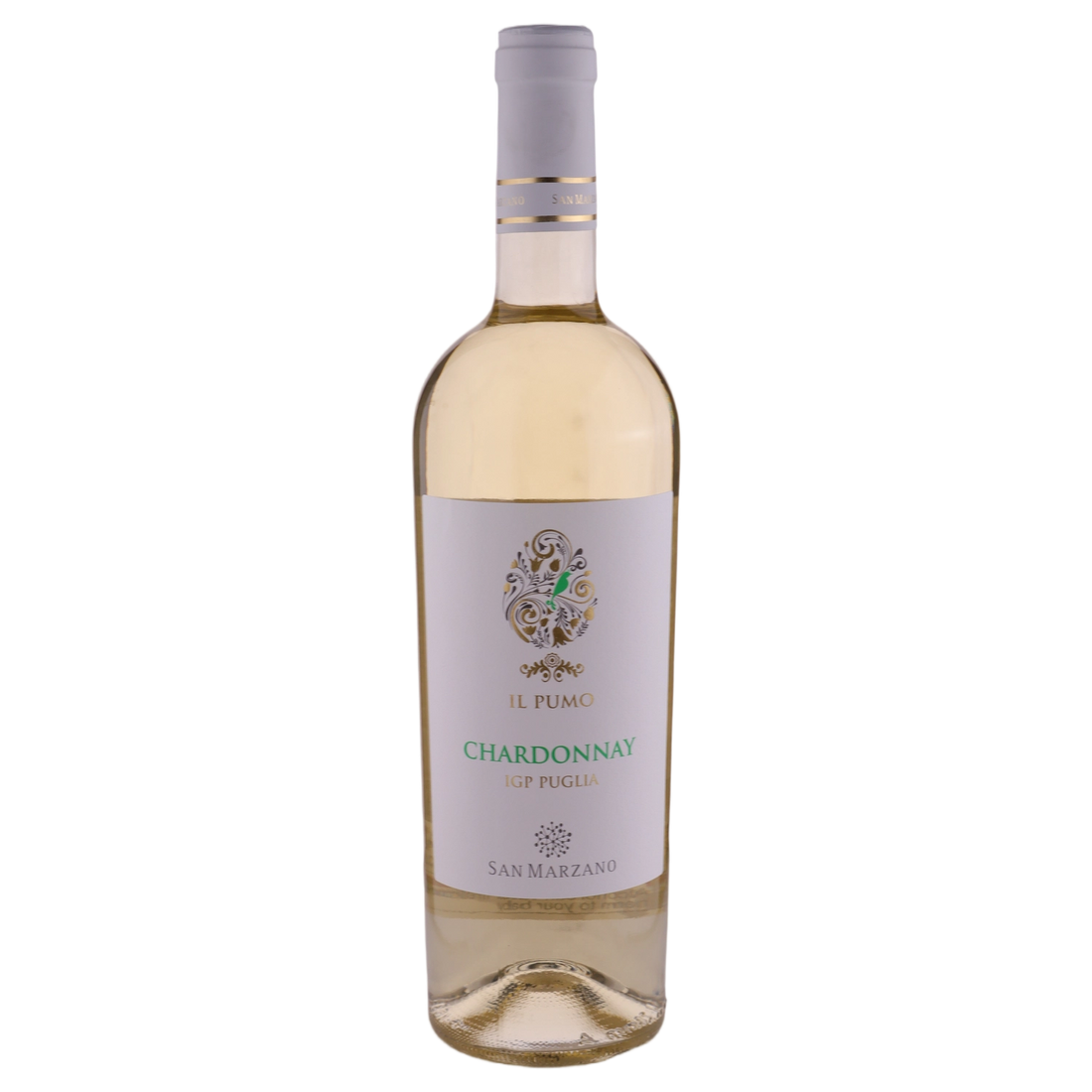 A bottle of San Marzano il Pumo Chardonnay 2025 750ml White Wine