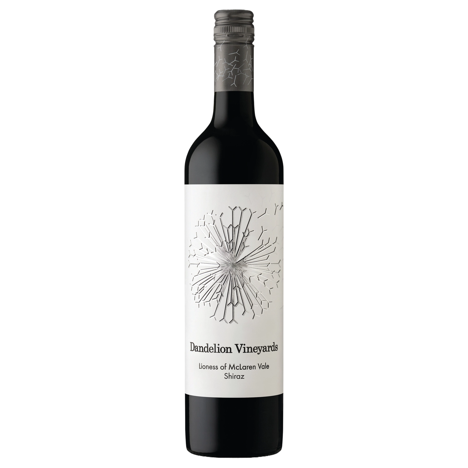 A bottle of Dandelion Vineyards Lioness of McLaren Vale Shiraz 2024 750ml Red Wine