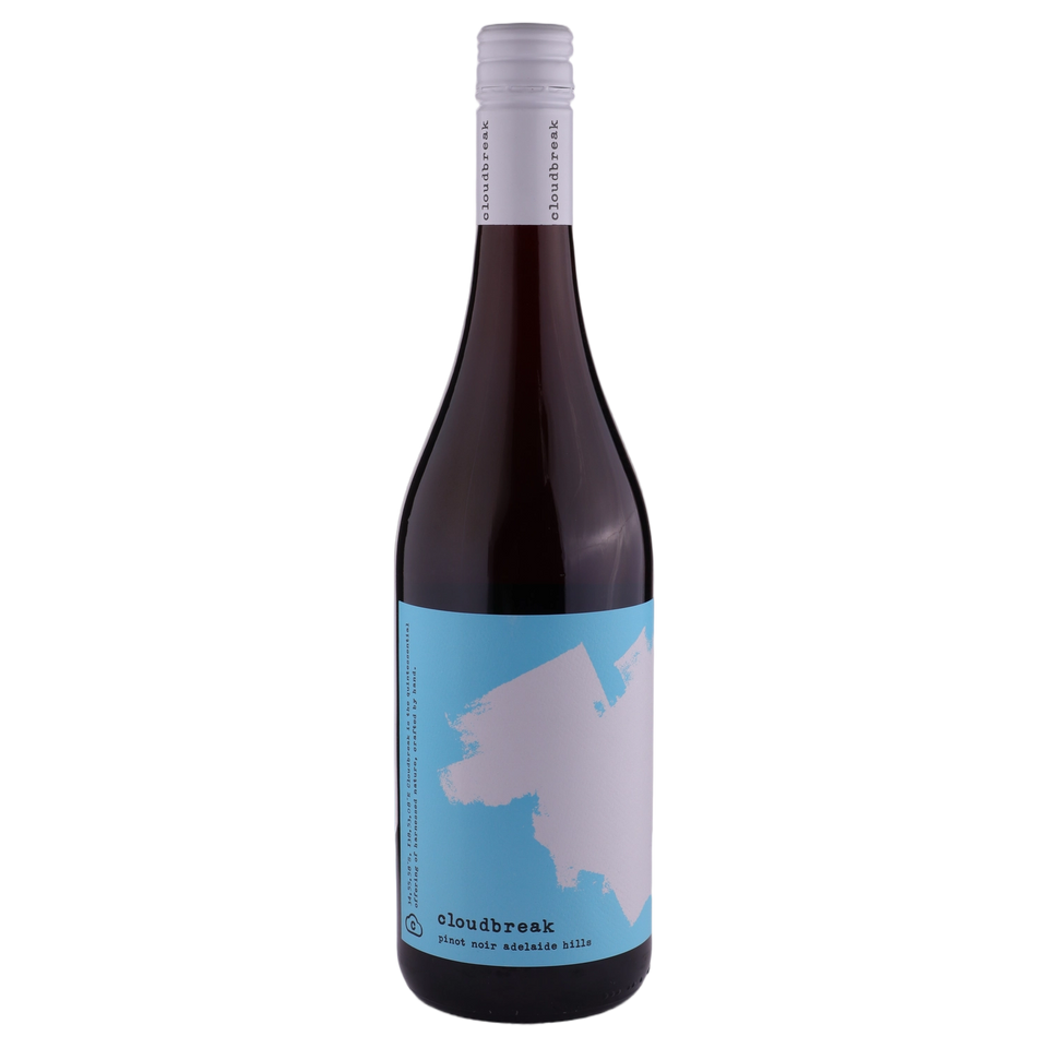 A bottle of Cloudbreak Nouveau Pinot Noir 2024 750ml Red Wine