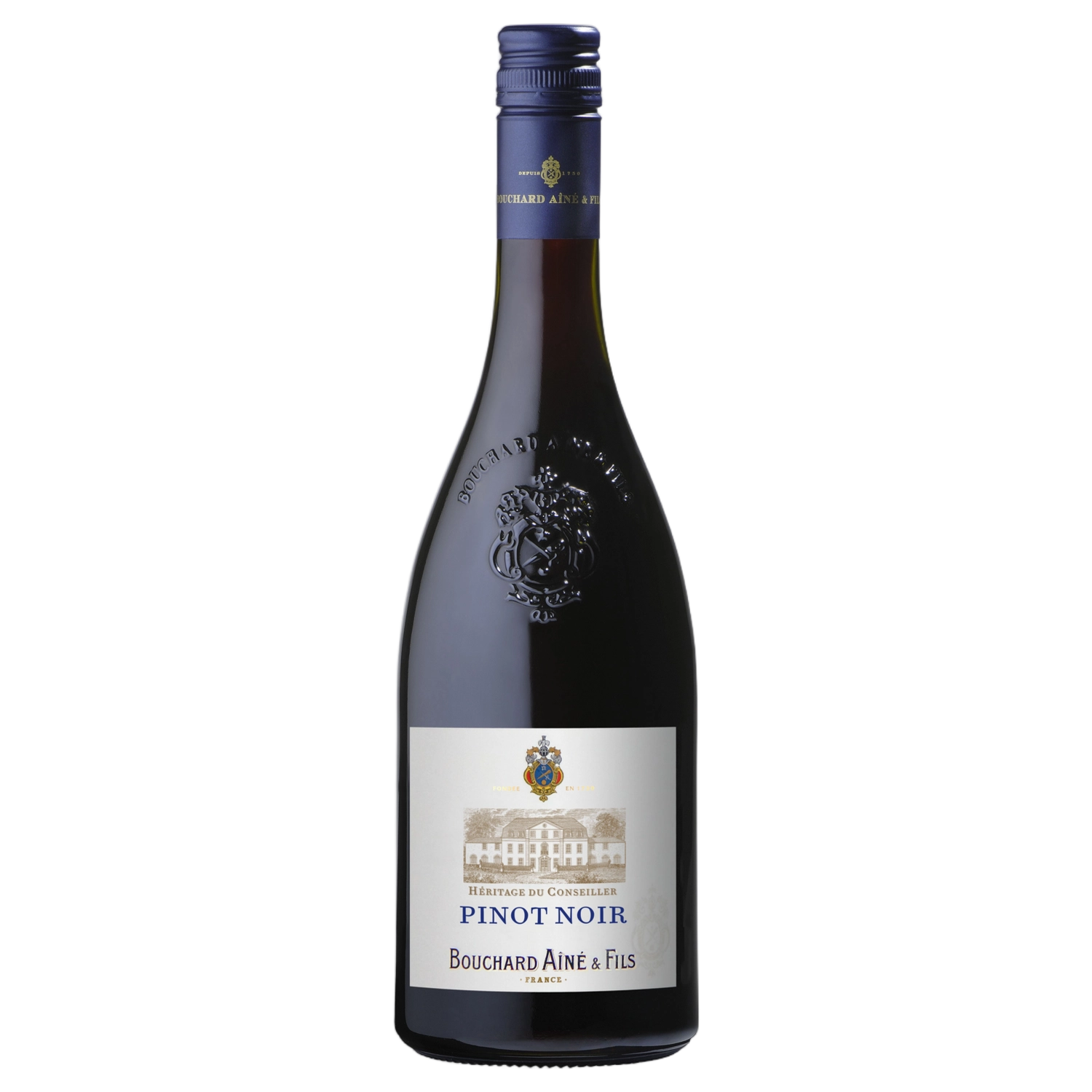 A bottle of Bouchard Aîne & Fils Héritage du Conseiller Pinot Noir 2024 750ml Red Wine