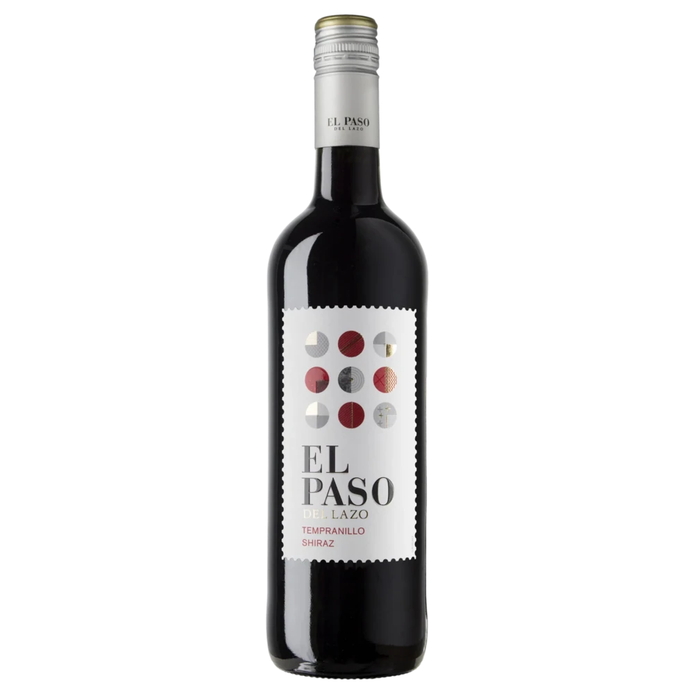 A bottle of El Paso Tempranillo 2024 750ml Red Wine