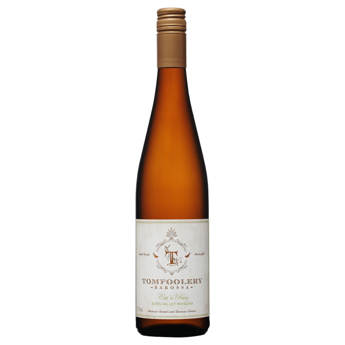 A bottle of Tomfoolery Cut & Run Eden Valley Riesling 2026 750ml White Wine