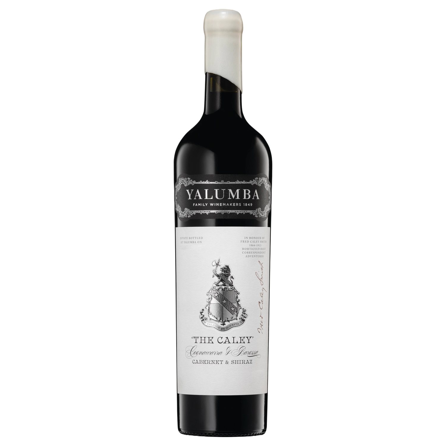 A bottle of Yalumba The Caley Cabernet & Shiraz 2021 750ml Red Wine