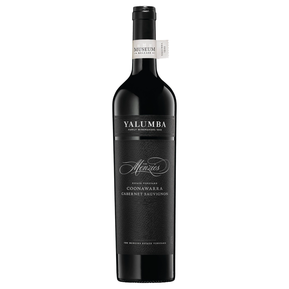 A bottle of Yalumba The Menzies Cabernet Sauvignon Museum Release 2016 750ml Red Wine
