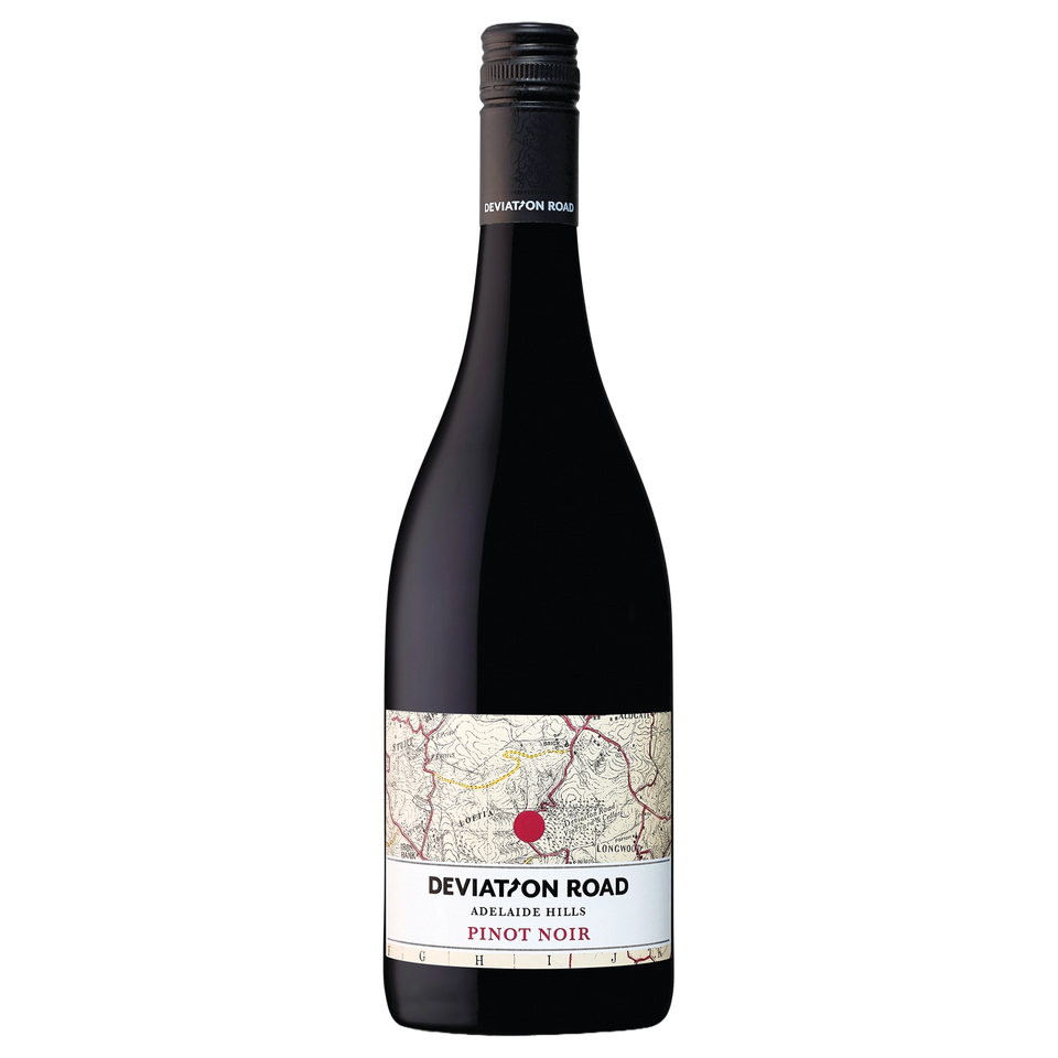 A bottle of Deviation Road Pinot Noir 2025 750ml Red Wine