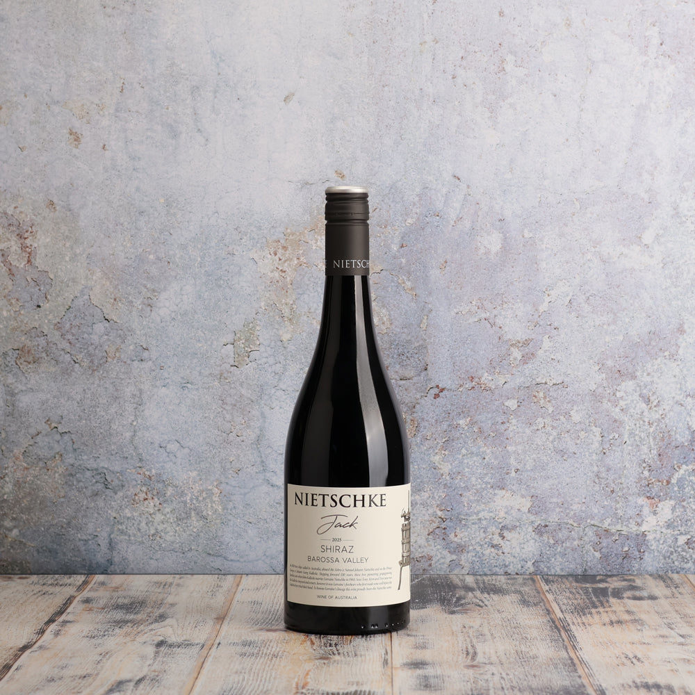 A bottle of Nietschke Jack Shiraz 2025 750ml Red Wine