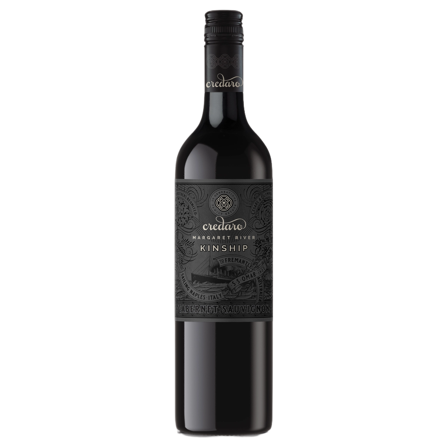A bottle of Credaro Kinship Cabernet Sauvignon 2024 750ml Red Wine